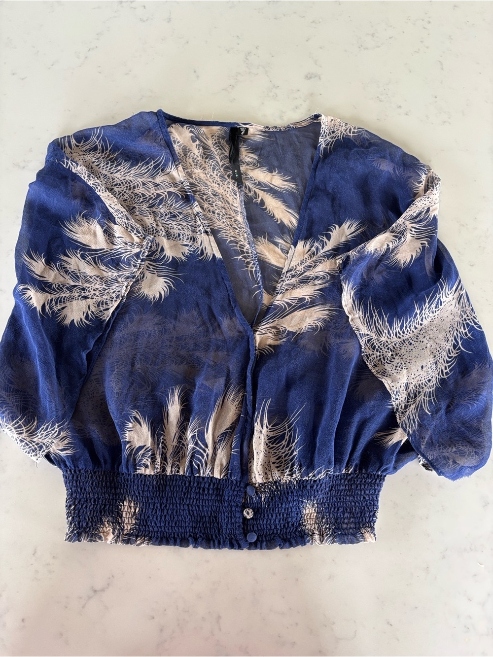 Bellatrix Silk Top Size S
